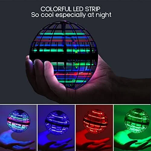 Tikduck Flying Orb Ball 2023 Toys Hovering Hover Boomerang Galactic Fidget Cool Magic Hand Managed Mini Drone Cosmic Globe Spinner Protected for six 7 8 9 10+ 12 months Outdated Youngsters Outside Toys (Illusory Purple) - Image 6