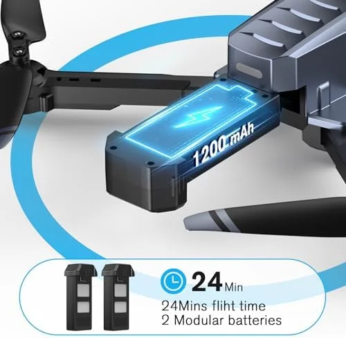 Drone with Digital camera for Adults ,1080P HD Adjustable WIFI ... - Image 8
