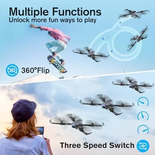 Drone with Digital camera for Adults ,1080P HD Adjustable WIFI ... - Image 7