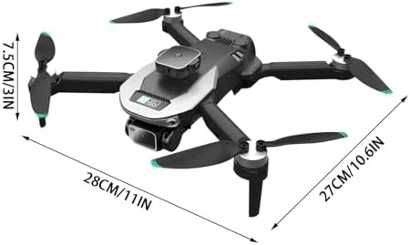 4 Sided Impediment Avoidance Drone Drones with Digital camera Brushless Positioning 4 Plane Aerial Pictures Foldable Drone Excessive-Definition Distant Management Plane Toy for Boys Adults - Image 5