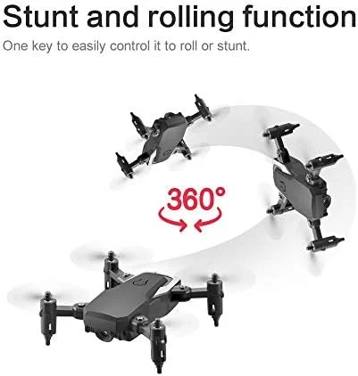 Mini Drone with Digital camera for Youngsters Distant Management Toys Presents for Boys Ladies Gestures Selfie Altitude Maintain Gravity Management One Key Begin 3D Flips 2 Batteries (Pink) - Image 5