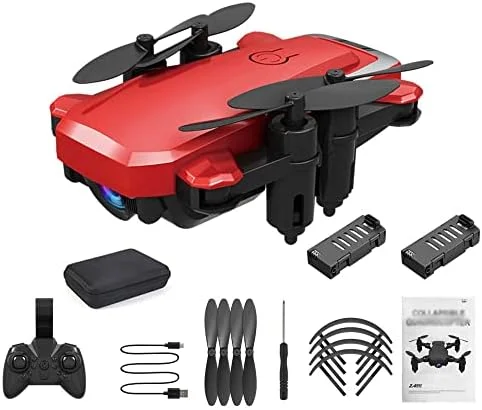 Mini Drone with Digital camera for Youngsters Distant Management Toys Presents for Boys Ladies Gestures Selfie Altitude Maintain Gravity Management One Key Begin 3D Flips 2 Batteries (Pink) - Image 2