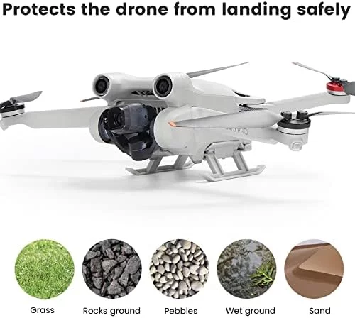 Foldable Touchdown Gear for DJI Mini 3 Professional,21mm Top Ex... - Image 3