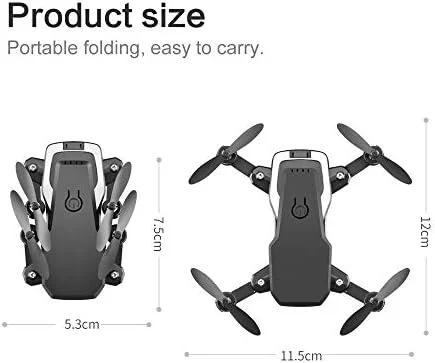 Mini Drone with Digital camera for Youngsters Distant Management Toys Presents for Boys Ladies Gestures Selfie Altitude Maintain Gravity Management One Key Begin 3D Flips 2 Batteries (Pink) - Image 8