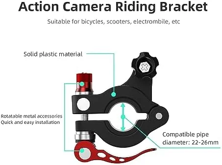 Aluminum Bike Handlebar Mount for DJI RC 2 Distant Contr... - Image 7