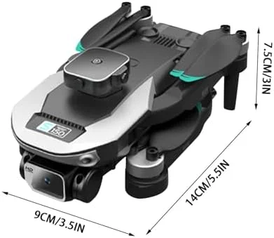 4 Sided Impediment Avoidance Drone Drones with Digital camera Brushless Positioning 4 Plane Aerial Pictures Foldable Drone Excessive-Definition Distant Management Plane Toy for Boys Adults - Image 6