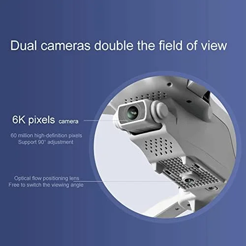F10 Mini Drone for Youngsters with 6K Twin Digital camera Distant Management Toys for Boys Women with Altitude Maintain Headless Mode Sensible Comply with Gesture Picture GPS Positioning - Image 6