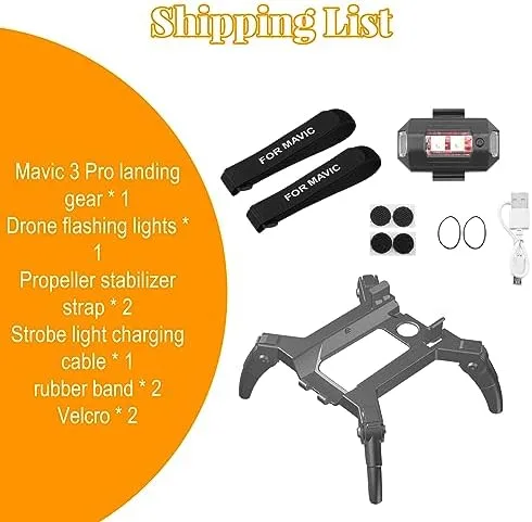 O’woda Mavic 3 Professional Touchdown Gear, Suitable with Mavic ... - Image 7