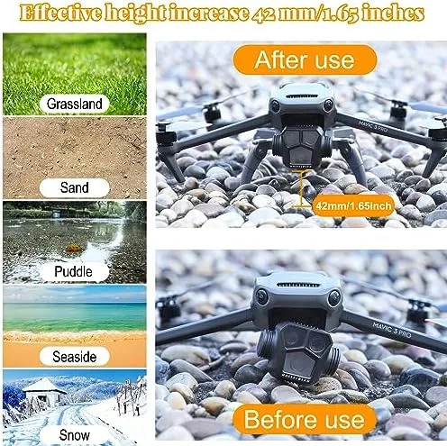 O’woda Mavic 3 Professional Touchdown Gear, Suitable with Mavic ... - Image 4